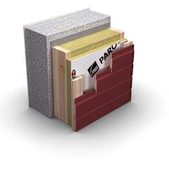 Harkkoseinän ulkopuolinen lisälämmöneristys