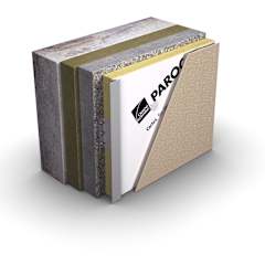 Tilläggsisolering med ventilerad fasad på utsidan av sandwichelement 