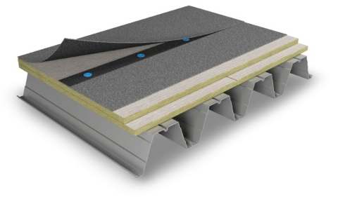 Isoleringslösning för alla typer av membran med PAROC takboard