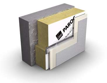 Tuulettuva julkisivu vahnan puretun betonisandwich julkisivun ja eristekerroksen tilalle