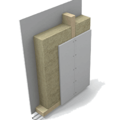 Puitkarkassiga vaheseina soojustamine