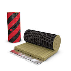 PAROC Vect Wired Mat BlackCoat EI30