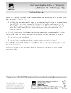 Addressing Fuel Contribution Technical Bulletin