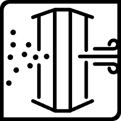 Icon showing reduced dust