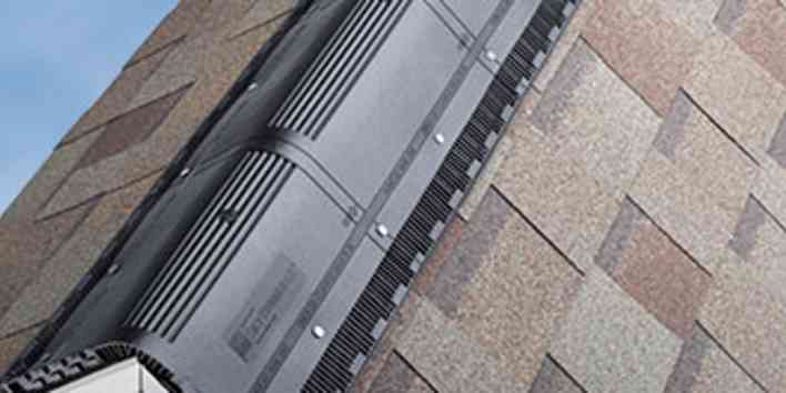 Closeup photo of VentSure® Sky Runner LTE® installed on a roof