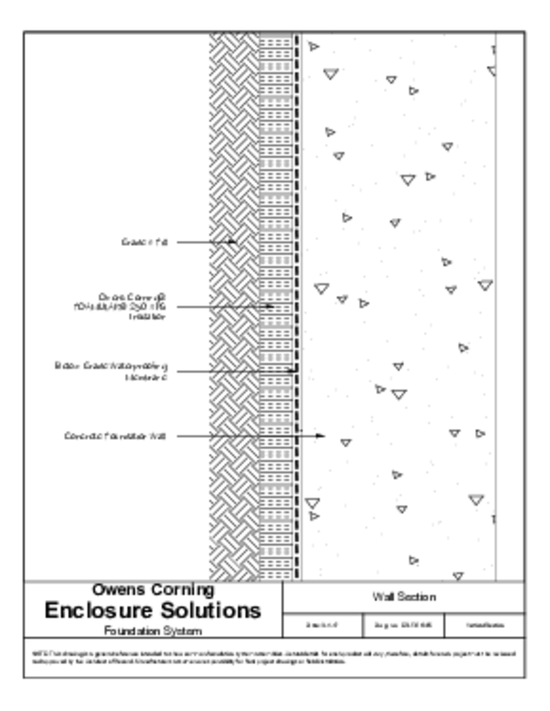 Concrete Foundation CAD File