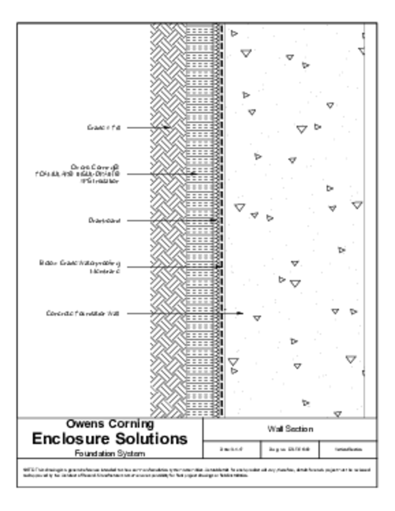 Concrete Foundation CAD File