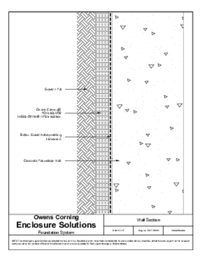 Concrete Foundation CAD File