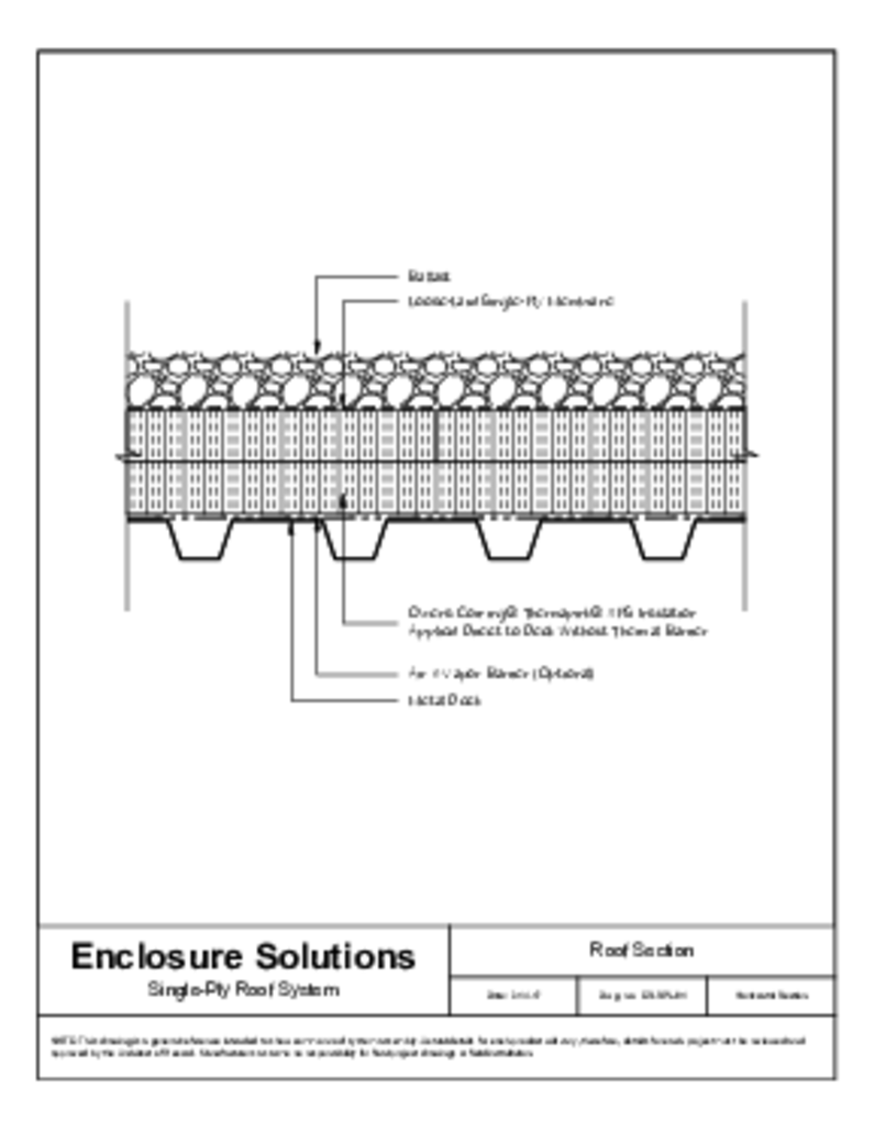 Steel Deck with XPS direct to deck