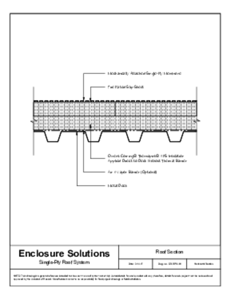 Steel Deck with XPS direct to deck