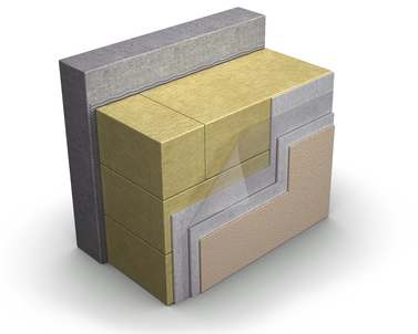 Ocieplenie fasady płytą lamelową PAROC Linio