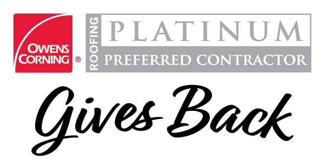 Platinum Gives Back logo