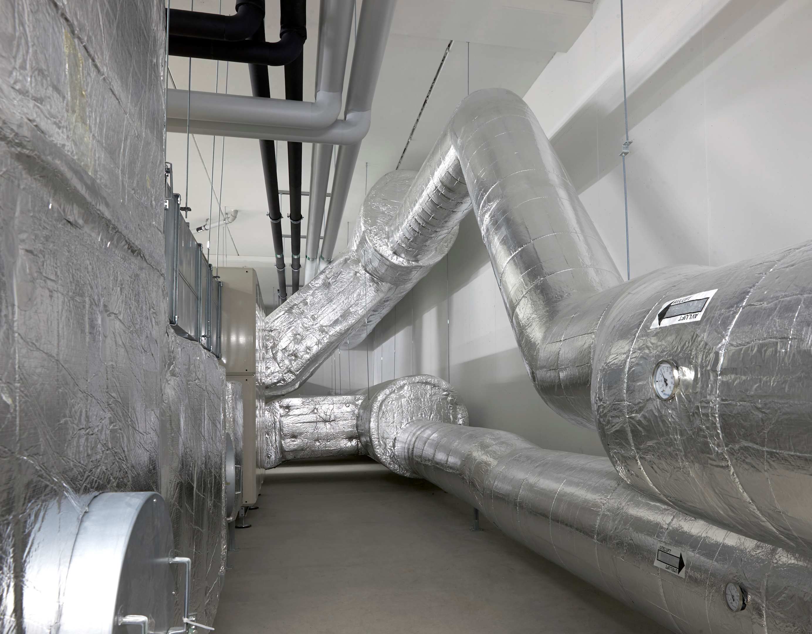 Ventilationsisolering av rör och kanaler