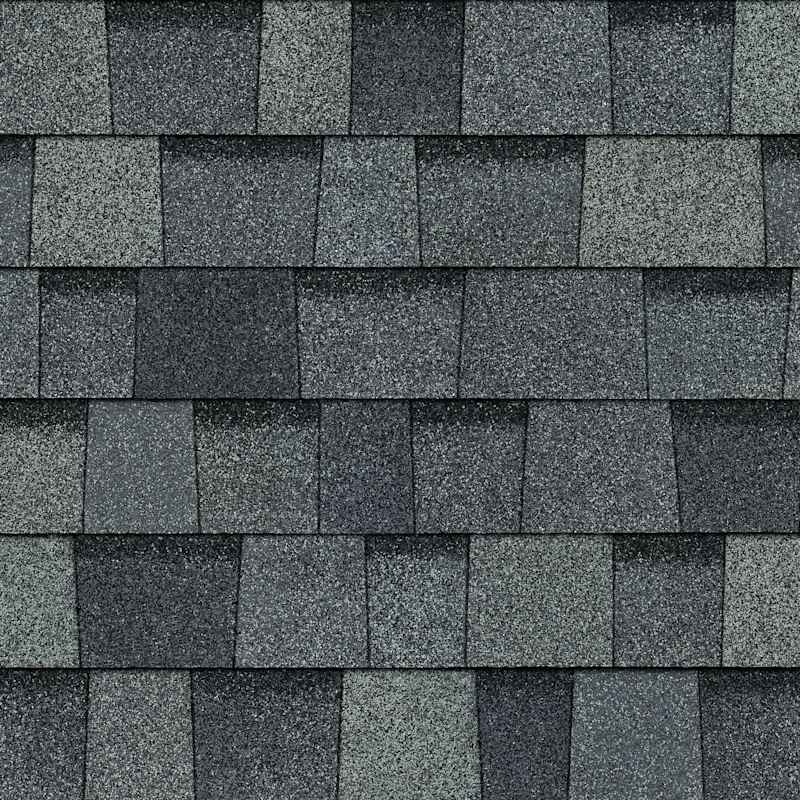 Owens Corning TruDefinition® Duration® Estate Gray shingle color reference
