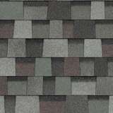 TruDefinition® Duration® Designer Mountain Pine shingles have an overall color of warm green that is achieved by a mix of green, light green-gray, brown and black granules.