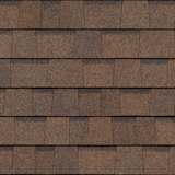 TruDefinition® Duration® COOL Forest Brown shingles have an overall color of medium warm brown that is achieved through a mix of orange-tan, gray, and brown granules.