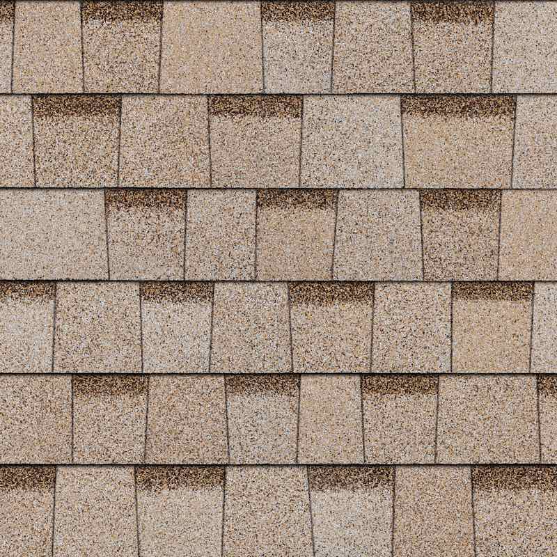 Owens Corning TruDefinition® Duration® Amber shingle color reference