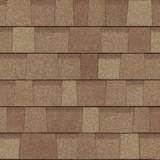 TruDefinition® Duration® COOL Mojave shingles have an overall color of golden tan that is achieved through a mix of brown, light brown, and tan granules.