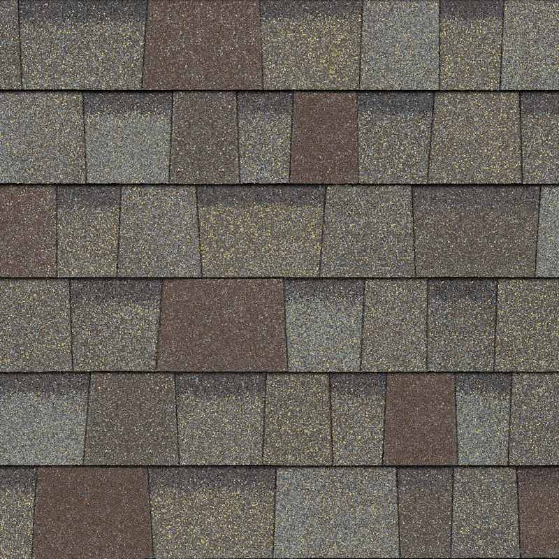 Owens Corning TruDefinition® Duration® Driftwood shingle color reference
