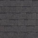 TruDefinition® Duration® COOL Night Sky shingles have an overall color of dark gray-black that is achieved through a mix of gray, black, and dark gray granules.
