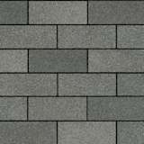 Las tejas Supreme® Estate Gray tienen un color generalizado gris verdoso que se logra al mezclar gránulos verdes, grises y negros.