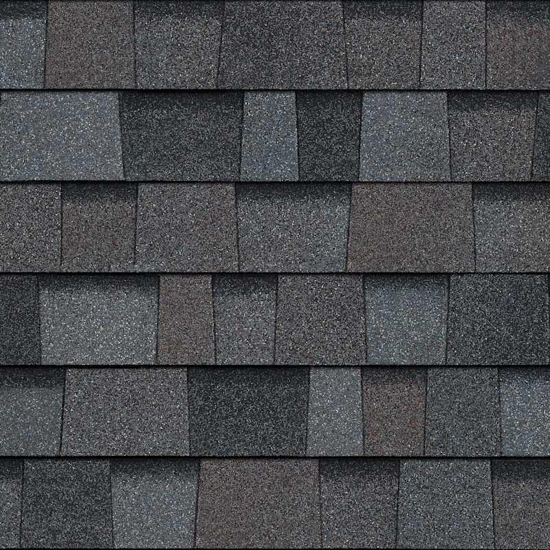 Owens Corning TruDefinition® Duration® Williamsburg Gray shingle color reference