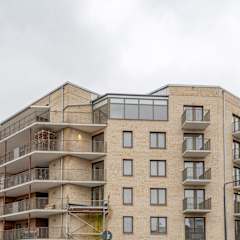 En del av det nya bostadsområdet Tamarinden i Örebro