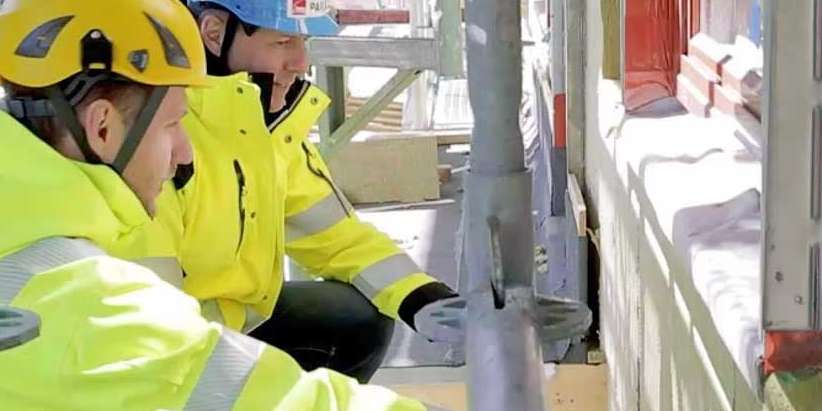 Välj energieffektiv och obrännbar PAROC Stenull för ventilerade ytterväggar