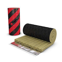 PAROC Vect Wired Mat BlackCoat EI60