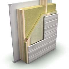 Konstrukcje szkieletowe, wiatroizolacja na ściany, ilustracja