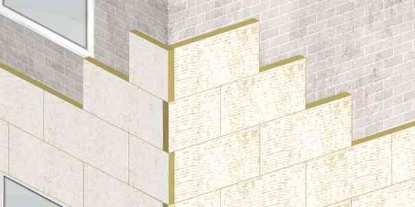 Ocieplanie ściany wielopiętrowego budynku płytami PAROC Linio 10cc