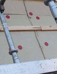 Tilläggsisolering av ytterväggen utvändigt