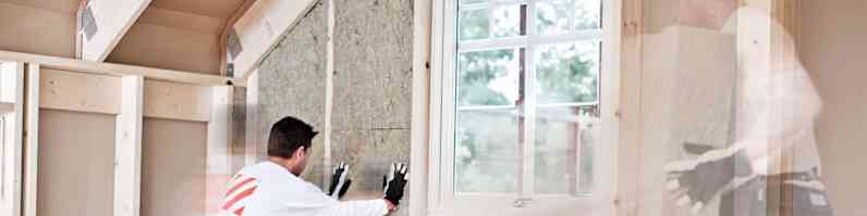 Ekstra isolering af væggen