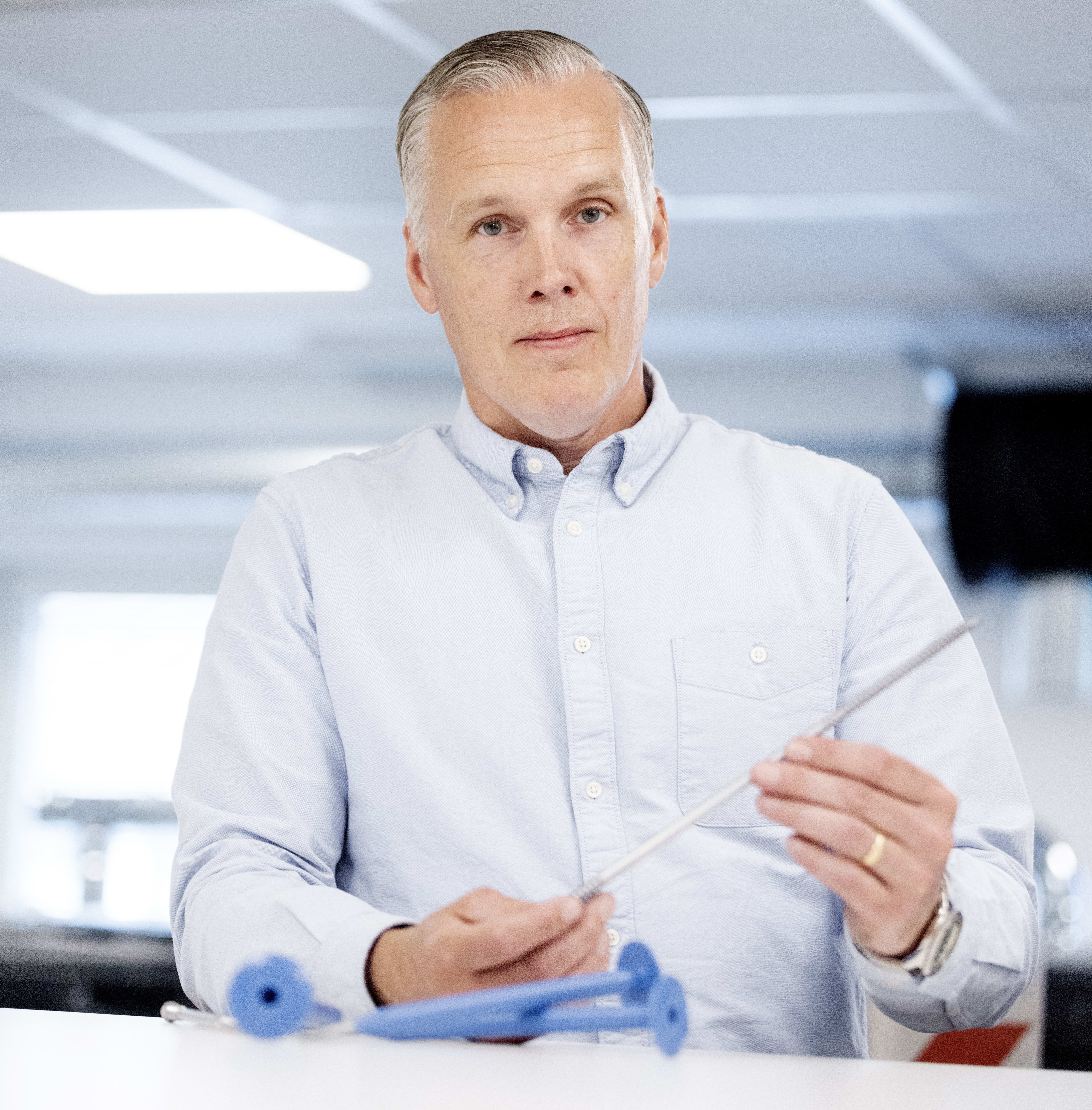 Mikael Olofsson, produktchef på Paroc
