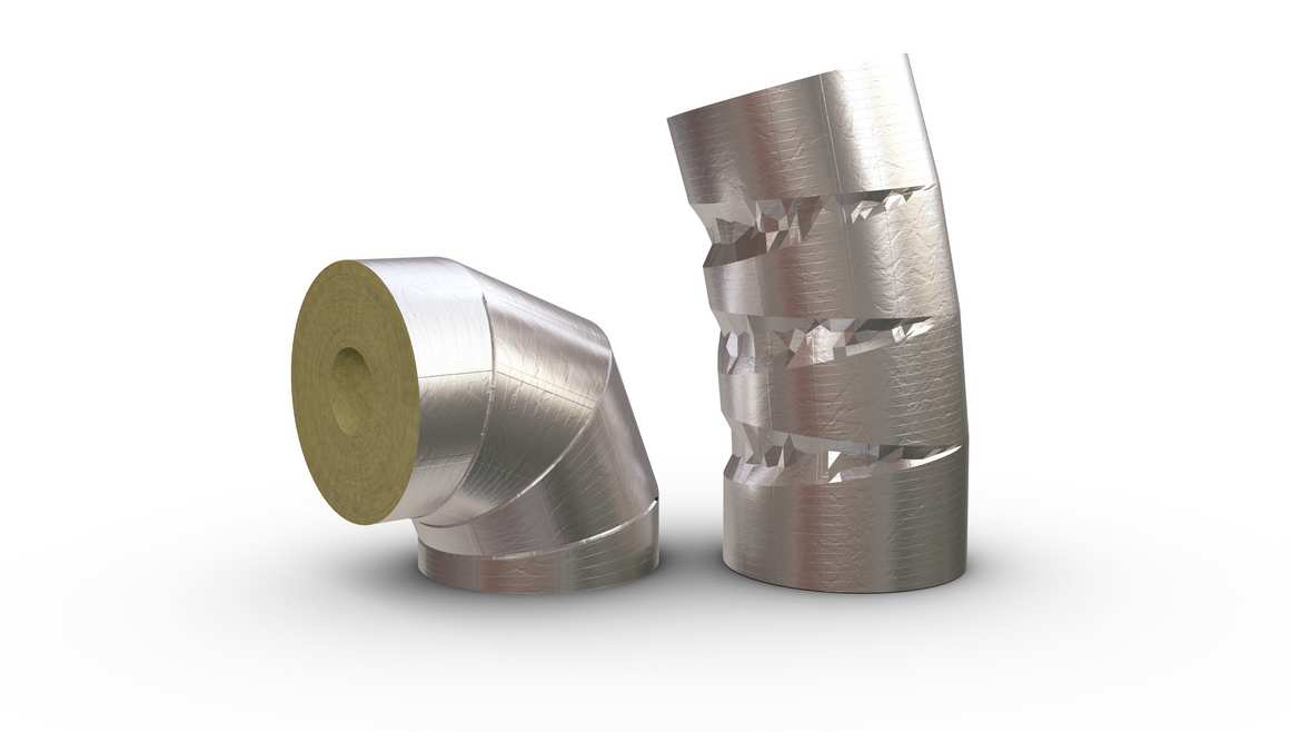 PAROC Hvac Bend AluCoat T, visualisering