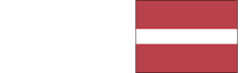 Latvia flag, icon