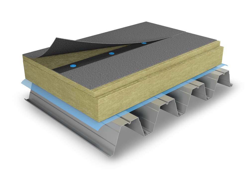 Izolacja dachu z blachy trapezowej – płyty standardowe