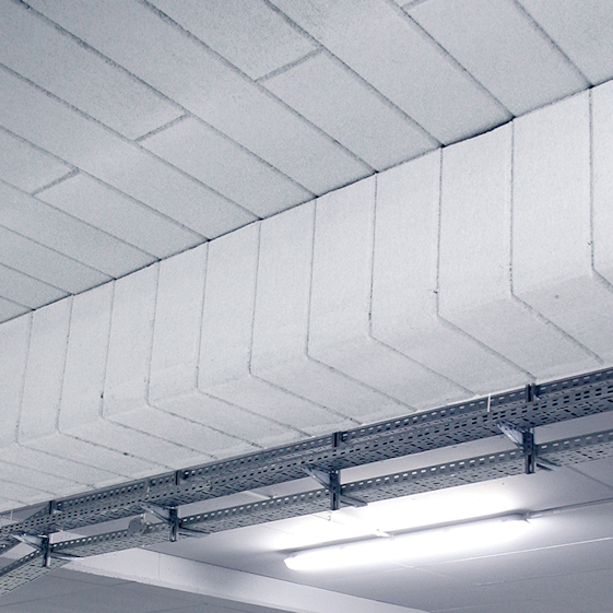 Paroc ratkaisut autohallien ja kellarikerrosten kattojen eristämiseen