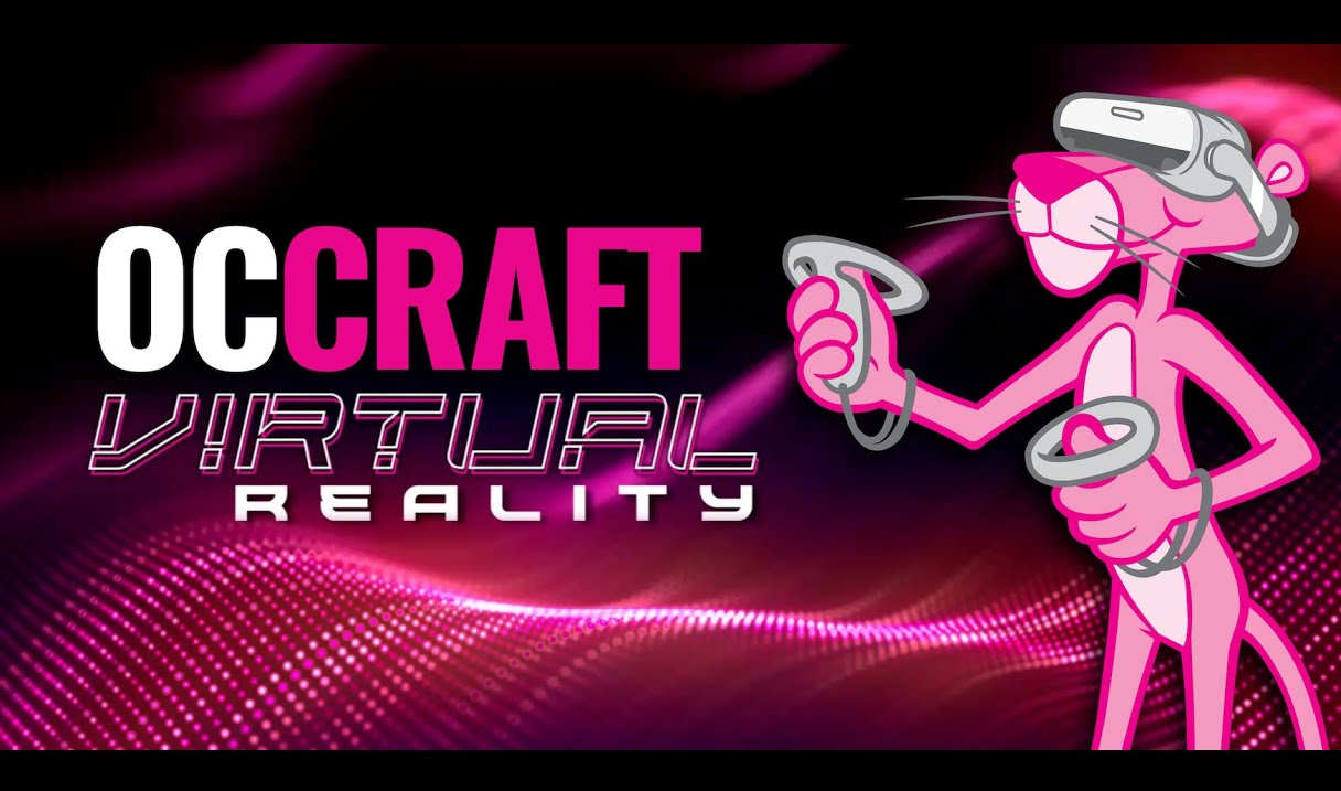 Pink Panther using the Owens Corning Roofing Virtual Reality Training Headset
