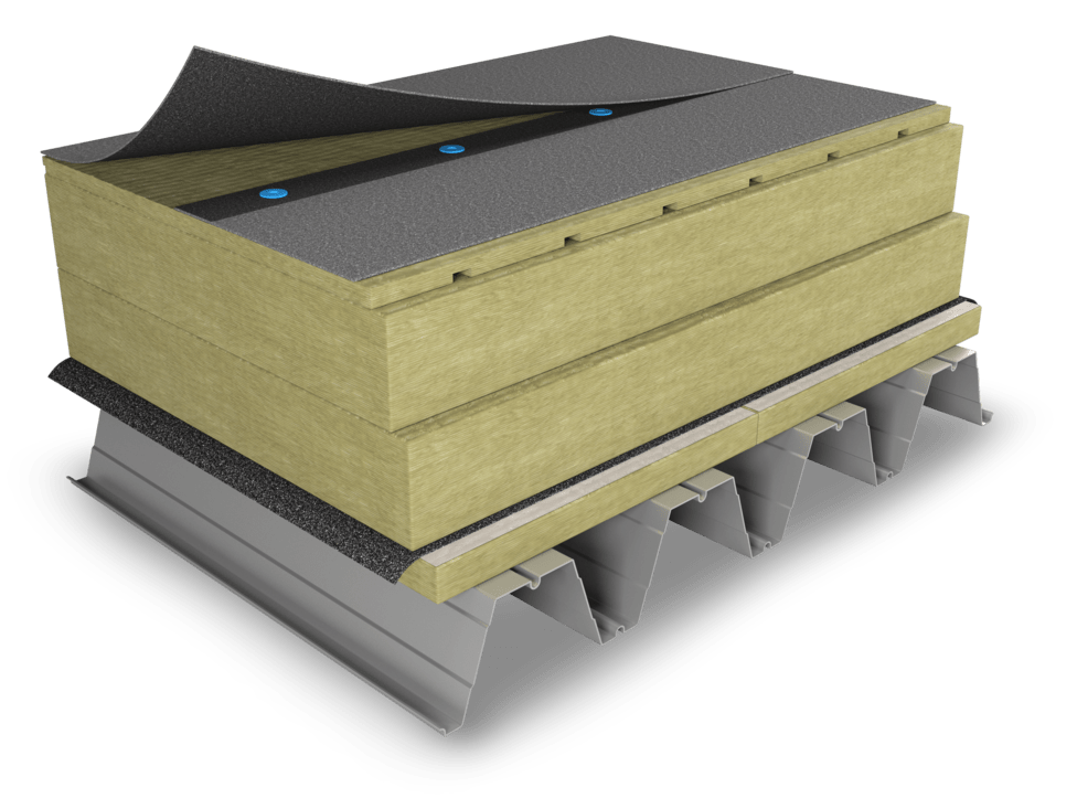 Loivan profiilipeltikaton eristysratkaisu PAROC-kivivillalevyillä