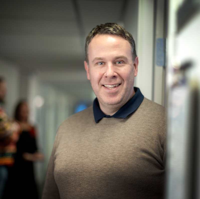 David Fritzon, produktchef på Paroc