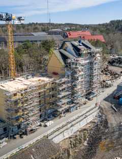 Flerfamiljshus Träkronan, Göteborg