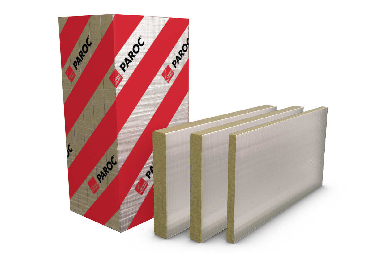PAROC Hvac Slab AluCoat, billede