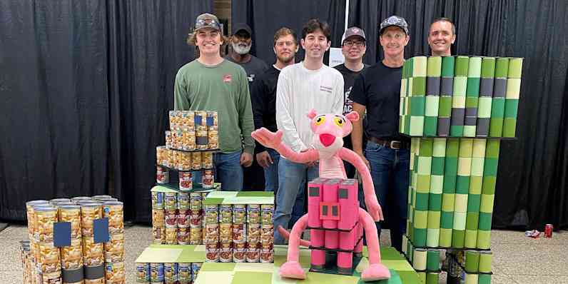 Photo of Owens Corning Jackson Joins 20th Annual Canstruction Event