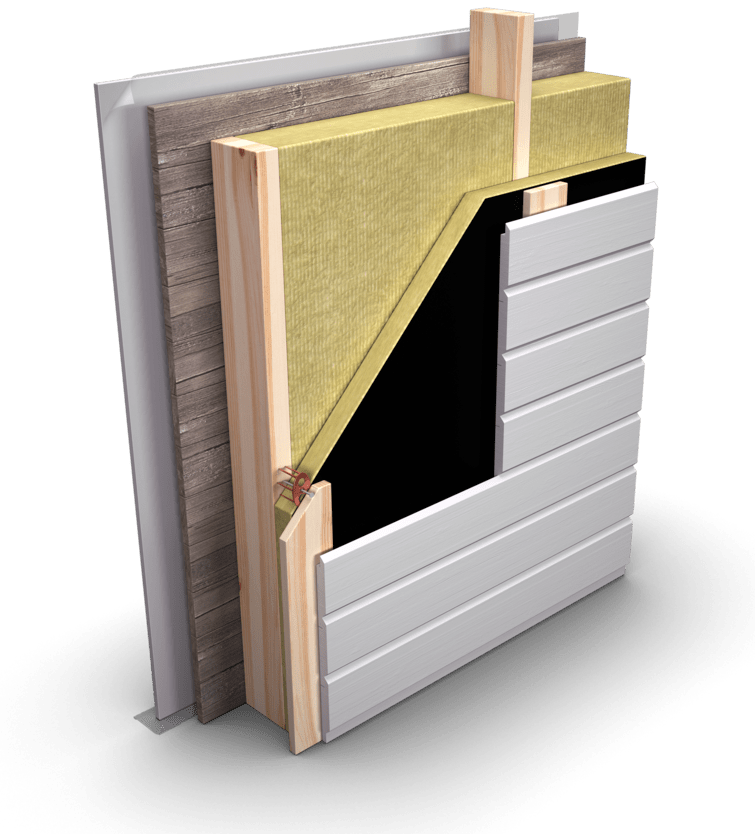 Korjausrakenteminen, purueristeisen seinä kuva