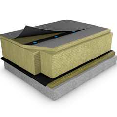 Renovering av låglutande tak med lameller