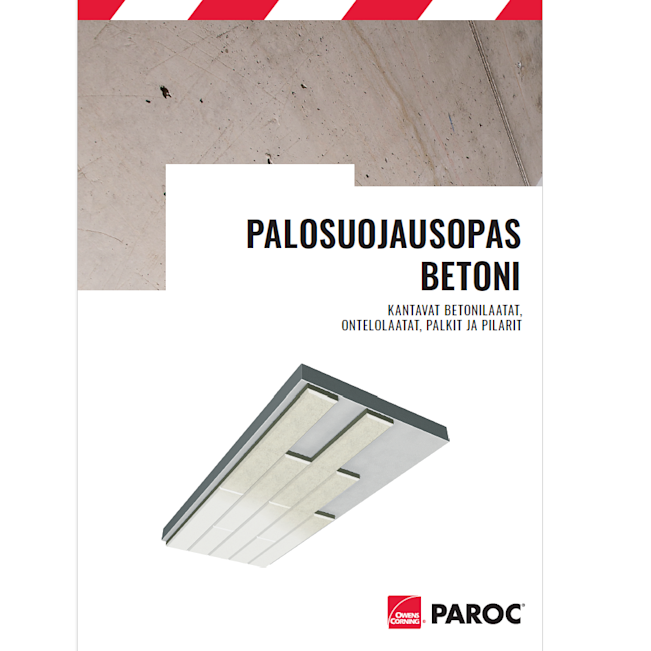 Fire protection concrete guide cover