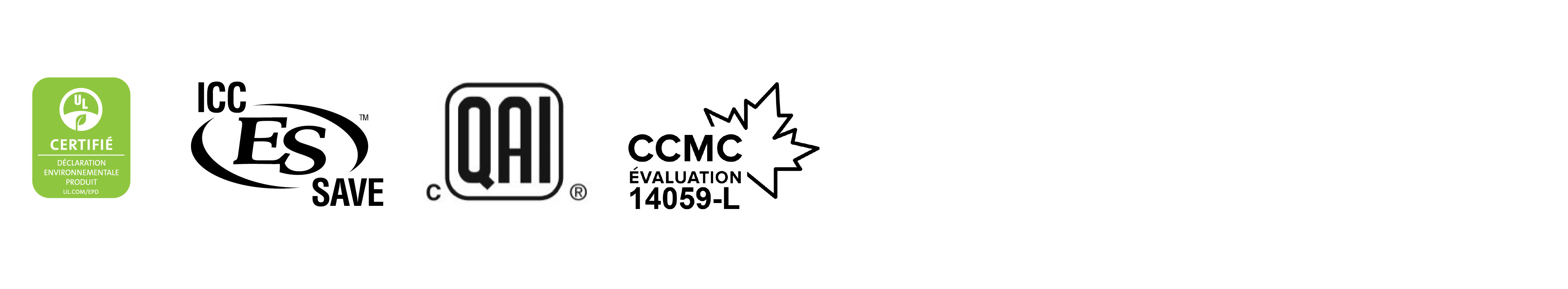 Logos de certification