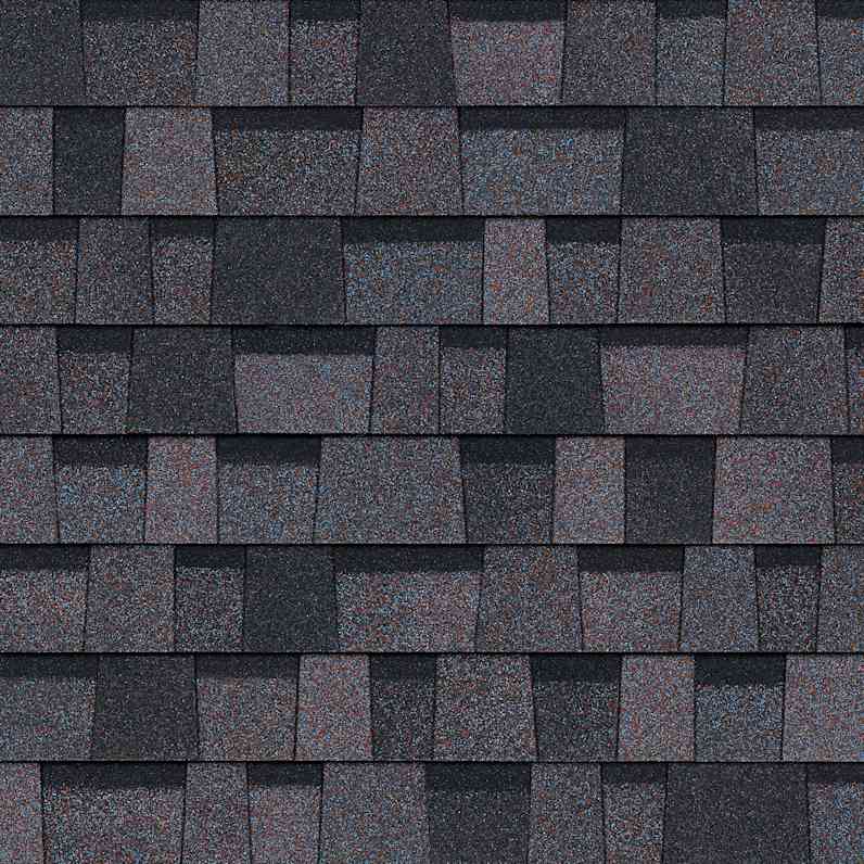 Midnight Plum Shingle Swatch