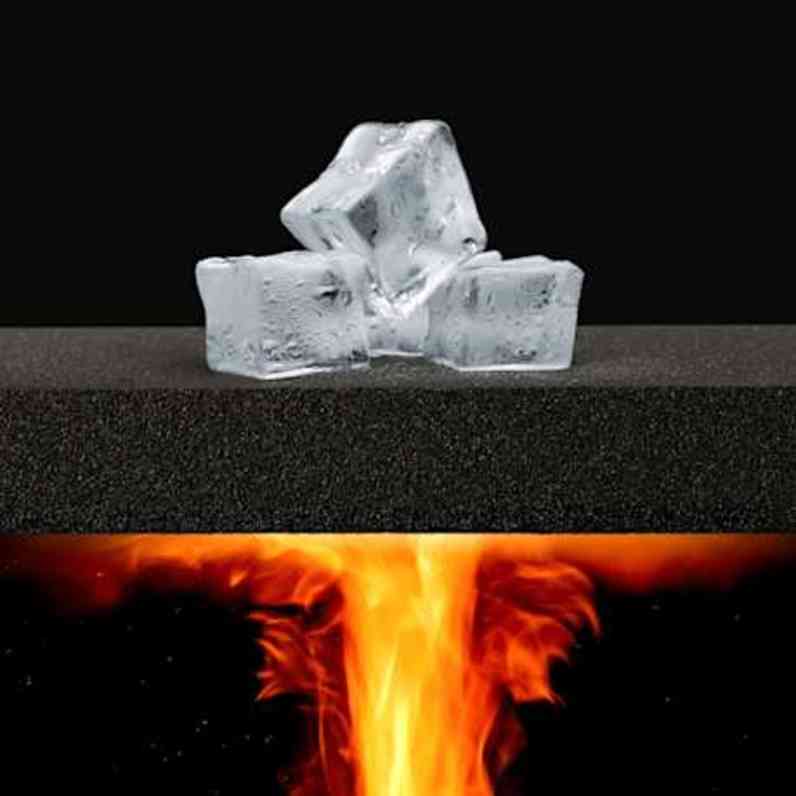 High-temperature-resistant FOAMGLAS® insulation maintaining thermal stability in extreme industrial heat conditions.